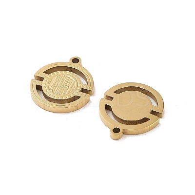 Ion Plating(IP) 304 Stainless Steel Pendants STAS-I309-08G-1