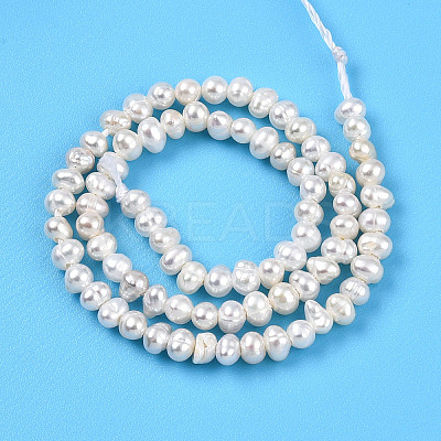 Natural Cultured Freshwater Pearl Beads Strands PEAR-N013-02I-1