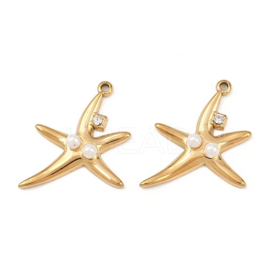304 Stainless Steel Pendants LS-STAS-P424-06G-1