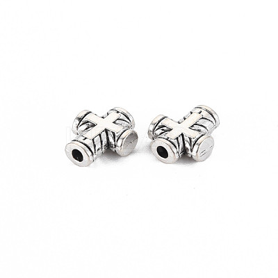 Tibetan Style Alloy Beads TIBEB-N005-049-1