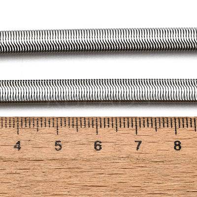 Non-Tarnish 304 Stainless Steel Herringbone Chains Necklaces X-NJEW-G340-03P-1