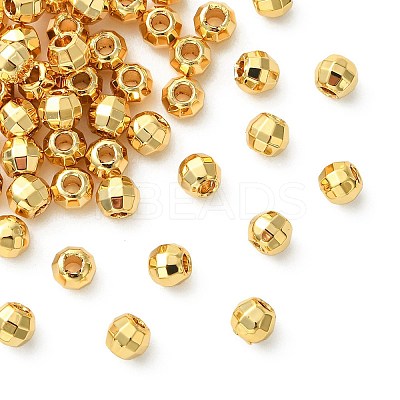 SHEGRACE Brass Round Beads XGRPCU698-291G-1