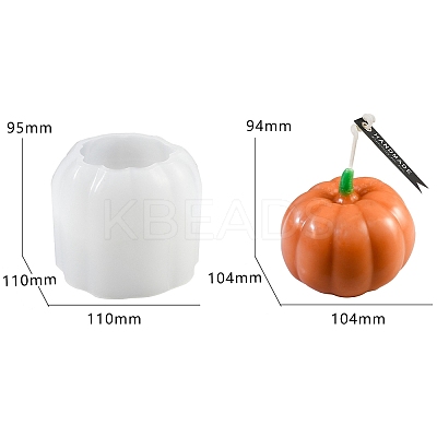 Pumpkin Silicone Molds Candle Molds SIL-B071-04D-1