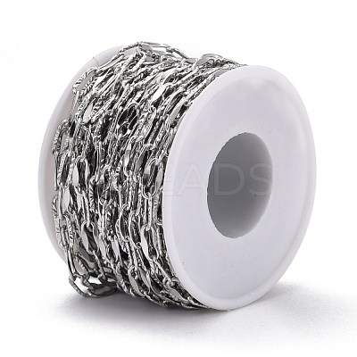 Tarnish Resistant 304 Stainless Steel Cable Chains CHS-D033-05P-02-1