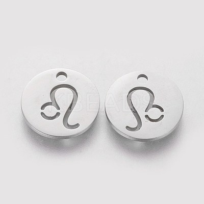 Non-Tarnish 304 Stainless Steel Charms STAS-Q201-T095-5-1