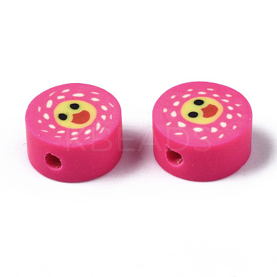 Handmade Polymer Clay Beads CLAY-N008-035F-1