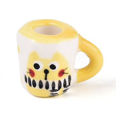 Handmade Porcelain Mug Cup Decoration PORC-T133-20C-1