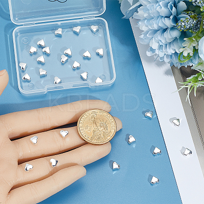 30Pcs Brass Beads KK-BBC0022-39S-1