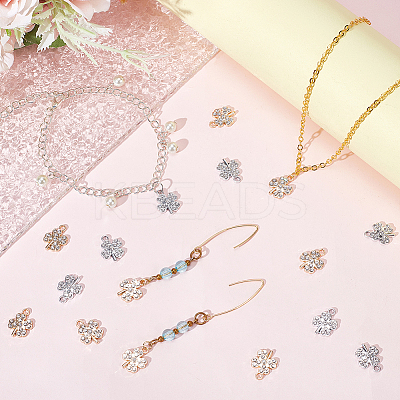 60Pcs 2 Colors Alloy Pendants FIND-DC0001-84-1