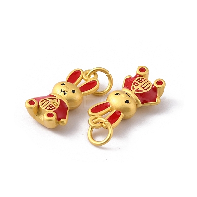 Zine Alloy Enamel Pendants LS-FIND-WH0145-95-1