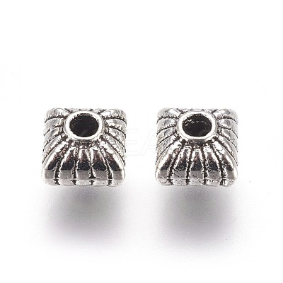 Tibetan Style Alloy Spacer Beads X-LF5162Y-1
