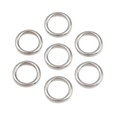 304 Stainless Steel Closed Jump Rings STAS-G393-06P-07-1