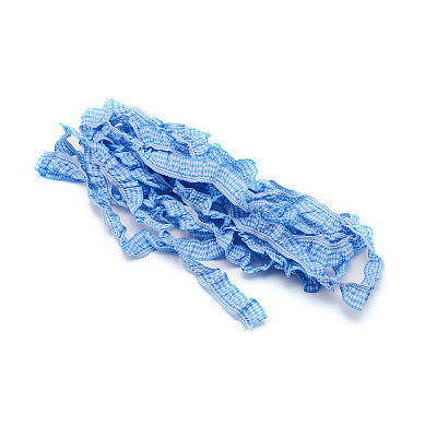 Flat Elastic Polyester Cord/Band LS-OCOR-WH0058-48G-1
