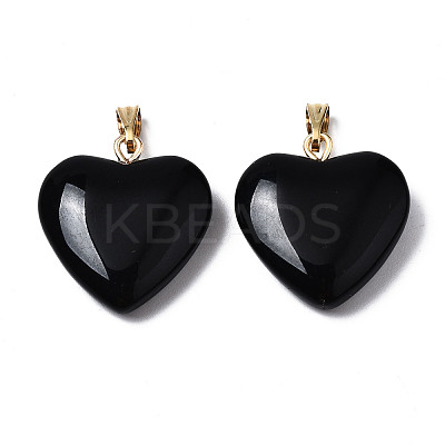 Spray Painted Glass Pendants GLAA-N035-016-H01-1