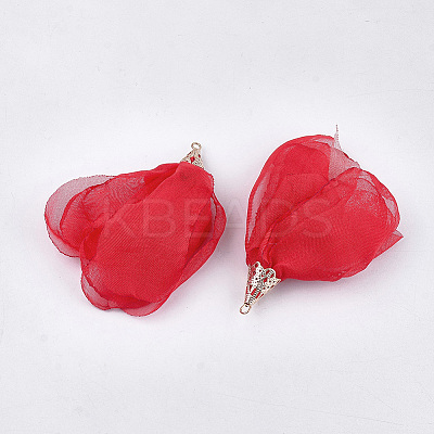 Polyester Big Pendants X-FIND-T051-04-1
