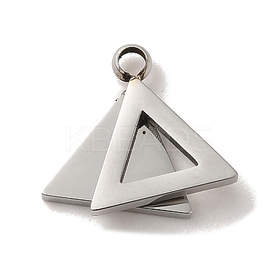 Non-Tarnish 304 Stainless Steel Charms STAS-L022-261P-1