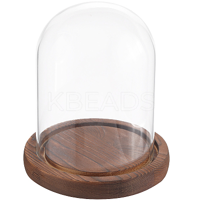 1Pc Glass Dome Cover AJEW-SC0002-60A-04-1