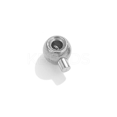 Non-Tarnish 304 Stainless Steel Bead Tips STAS-K268-01B-P-1