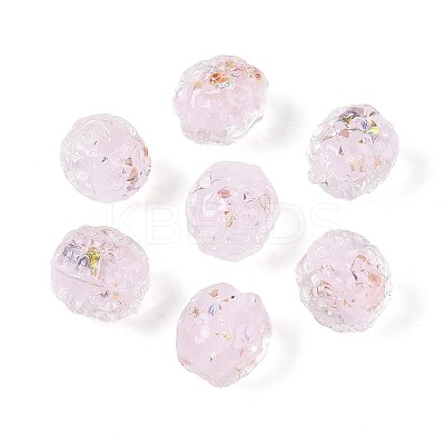 Handmade Foil Glass Beads FOIL-N029-10F-1