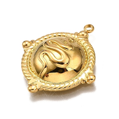 304 Stainless Steel Pendants LS-STAS-M116-06G-1
