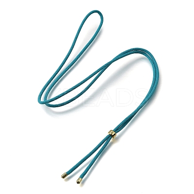 2.5MM Adjustable Braided Nylon Cords Necklace Making FB-CBAA152-02G-26-1