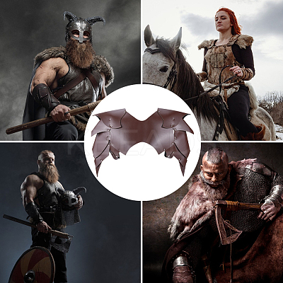 PU Leather Armour AJEW-WH20020-028-1