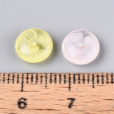 Transparent Acrylic Beads OACR-H051-07-1