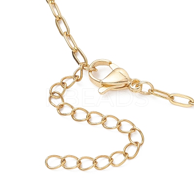 2.5MM 304 Stainless Steel Paperclip Chain Necklace Making AJEW-JB01496-02-1