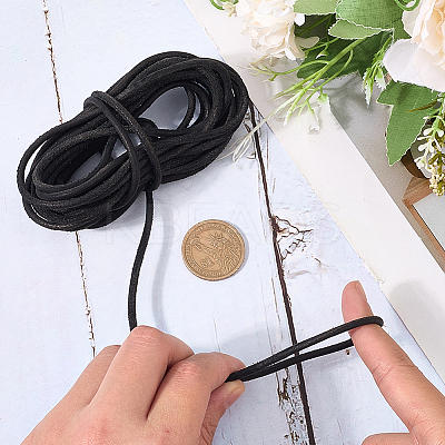 5M Cowhide Leather Cords for DIY Craft WL-GF0001-25B-01-1