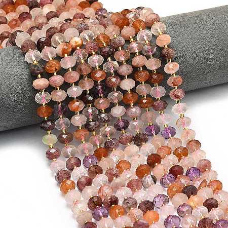 Natural Mixed Gemstone Beads Strands G-P573-A30-01-1