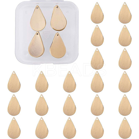 Brass Pendants KK-BC0003-08AB-1