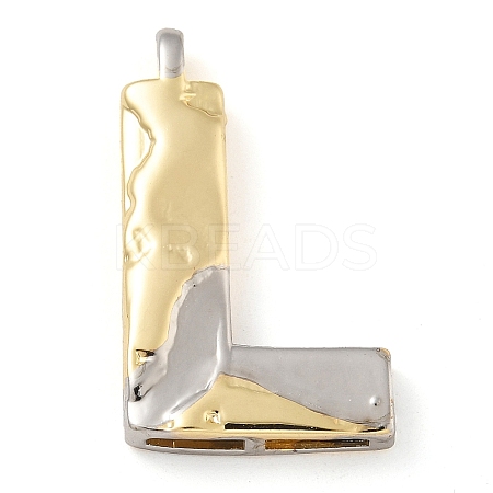 Brass Pendants PALLOY-S036-01G-L-1