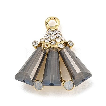Rack Plating Alloy Glass Pendants FIND-M033-09A-02-1