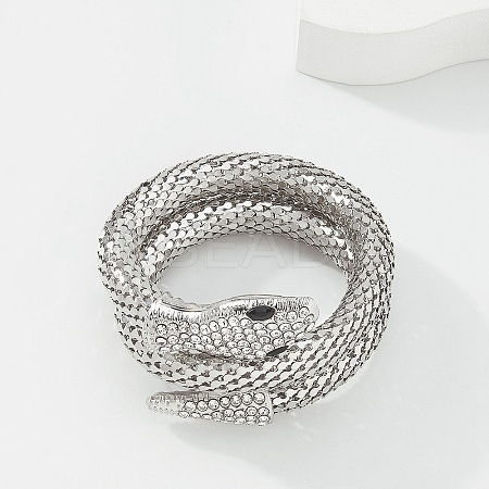 Alloy Popcorn Chain Bracelets BJEW-Z018-01P-1