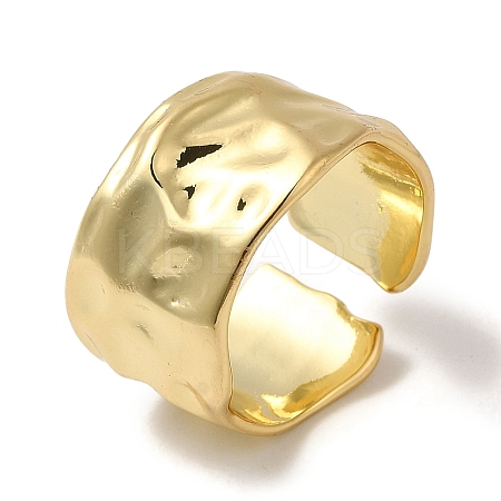 Brass Open Cuff Rings LS-RJEW-Q778-30G-1