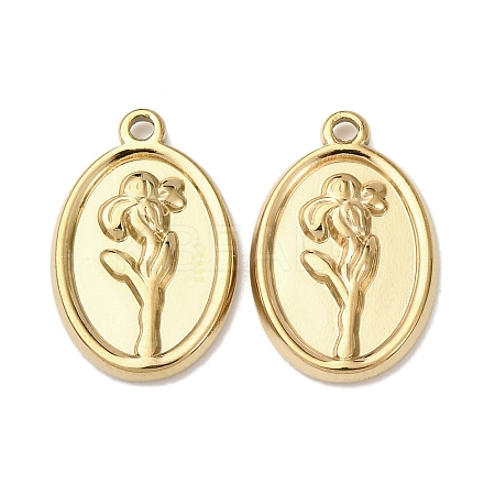 304 Stainless Steel Pendants STAS-I358-12G-03-1