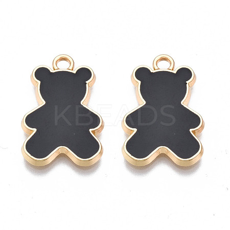 Alloy Enamel Pendants PALLOY-N170-018A-NR-1