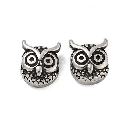 Animal 304 Stainless Steel Beads STAS-E214-11AS-08-1