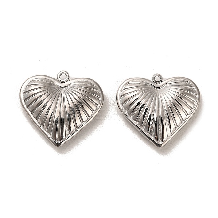 Non-Tarnish 304 Stainless Steel Pendants STAS-L022-032P-01-1