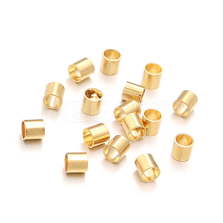 201 Stainless Steel Crimp Beads LS-STAS-N119-01A-G-1