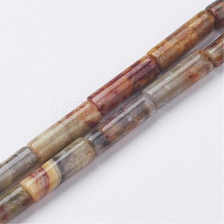 Natural Crazy Agate Bead Strands G-G968-F11-1