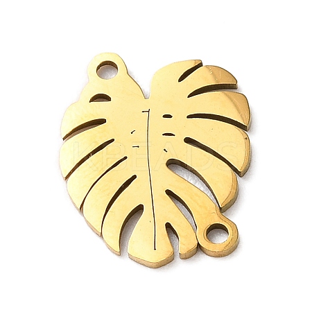 304 Stainless Steel Connector Charms LS-STAS-P328-04A-G-1