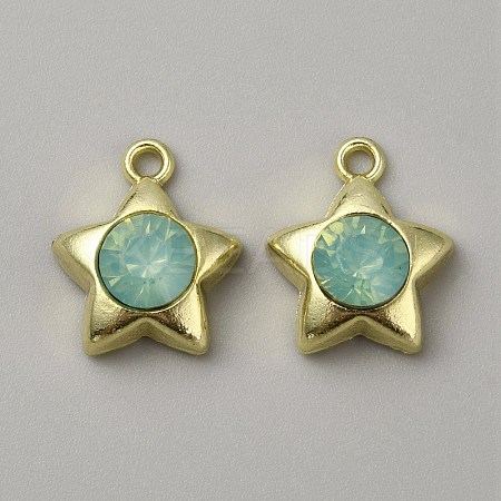 Transparent Resin Pendants FIND-TAC0008-57B-01-1