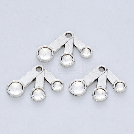 Tibetan Style Alloy Pendants TIBE-R316-099AS-RS-1