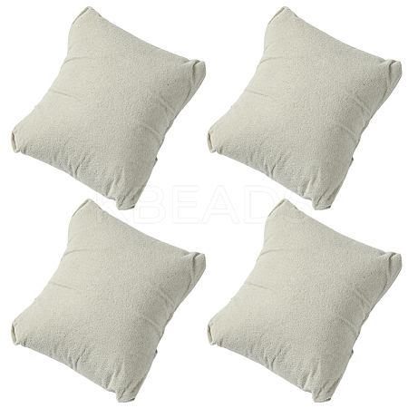 4Pcs Lint Cloth Bracelet and Watch Pillow Jewelry Displays FIND-BBC0004-32A-1
