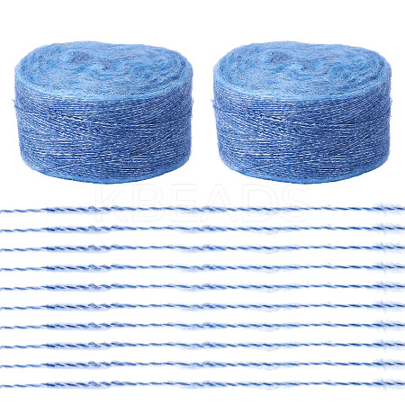 Segment Dyed Knitting Yarn DIY-TAC0033-03C-1