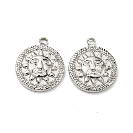 Non-Tarnish 304 Stainless Steel Pendants STAS-L022-207P-1