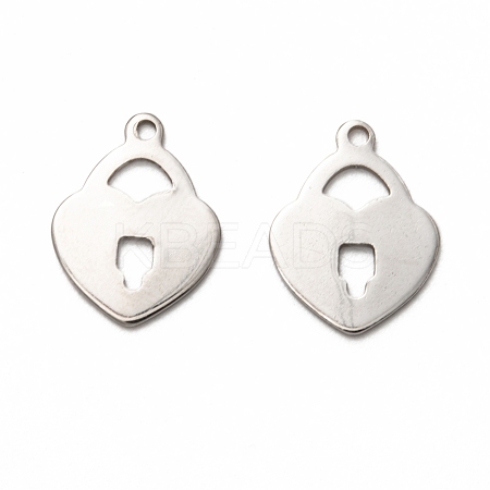 Non-Tarnish 201 Stainless Steel Pendants STAS-I172-08P-1