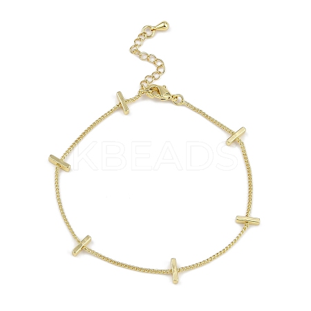 Rack Plating Brass Bracelets for Women BJEW-K244-08C-G-1