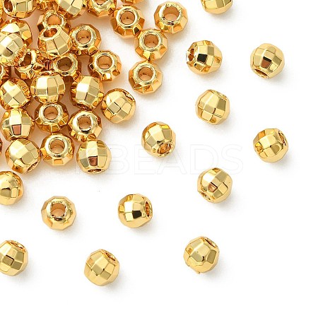 SHEGRACE Brass Round Beads XGRPCU698-291G-1